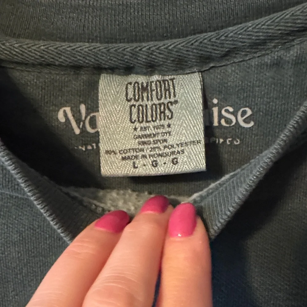 Dusty Green 'PLANTS' Sweatshirt - Picture 2 of 5